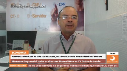 Descargar video: Momento Empresarial: Petrobras completa 40 dias sem reajuste mas combustíveis ainda sobem nas bombas