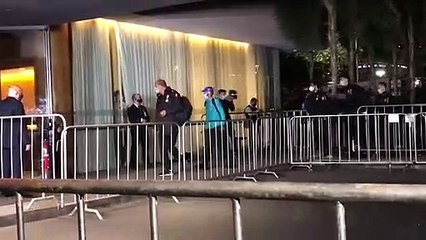 Chegada da Seleção Brasileira em Brasília na madrugada deste domingo (13/6)