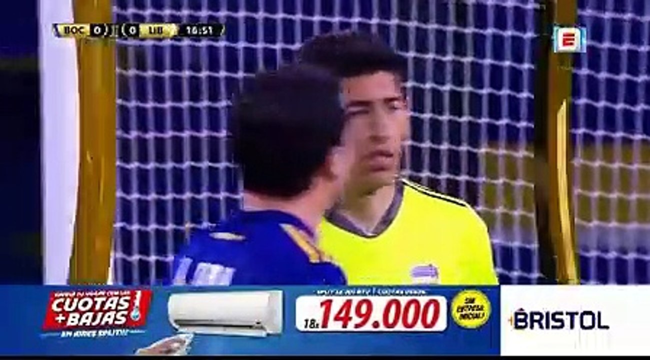 Boca 0 - 0 Libertad (Primer Tiempo) Por la Copa Libertadores por espn