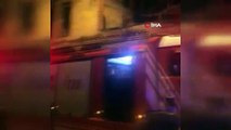 Fatih’te bir binada çıkan yangın çevredeki 4 binaya sıçradı