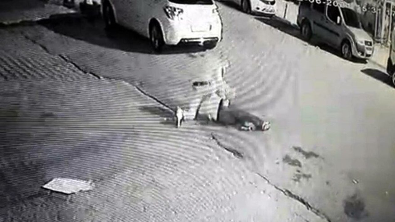 Sokak ortasında yere yatırıp bıçakladı
