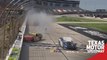 Late wreck unfolds at Texas, several cars involved
