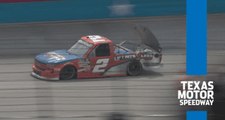 Sheldon Creed spins, sustains damage early at Texas