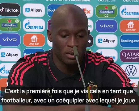 Groupe B - Lukaku : J'ai versé quelques larmes