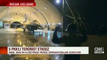 SON DAKİKA: Pençe operasyonları kapsamında 5 PKK'lı terörist etkisiz hale getirildi