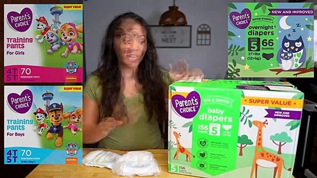 New Parent'S Choice Diapers Vs Old | Walmart Diaper Review. Are The New Diapers Good?