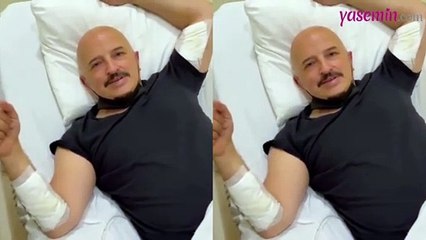 Talihsiz kaza! Yavuz Seçkin hastanelik oldu