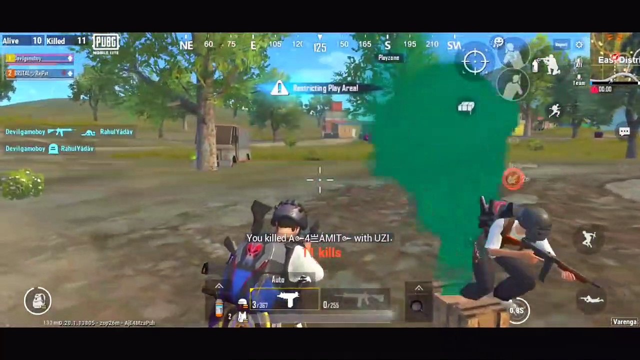 P - 4 - Pawan In My Match | Pubg Lite Rush Gameplay By - Gamo Boy