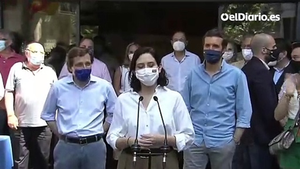 Ayuso: "¿Qué va a hacer el rey con los indultos? ¿Le van a hacer cómplice?"