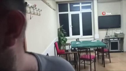 Mühürlenen lokalde kumar oynayan 11 kişiye 34 bin lira para cezası