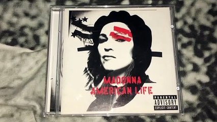 Madonna American Life CD Unboxing