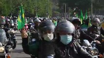 Strafe für Bolsonaro: Ohne Maske bei Motorradkorso 