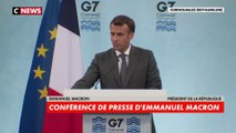Emmanuel Macron détaille les engagements du G7 sur la vaccination mondiale : «L’objectif est de vacciner au moins 60% de la population mondiale d’ici l’année prochaine»