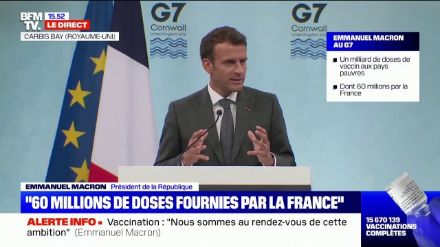 G7: Emmanuel Macron appelle à continuer à avoir des politiques monétaires coordonnées