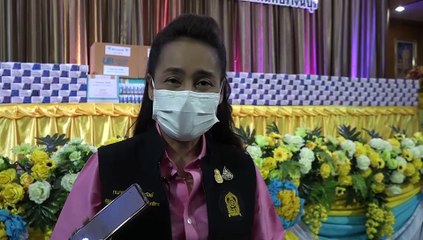 ปราจีนบุรี- รมช.ศึกษามอบหน้ากากอนามัยก่อนเปิดเรียน ขณะที่