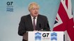 Boris Johnson outlines G7 climate commitment