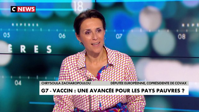 Chrysoula Zacharopoulou : «Il faut saluer le retour des Etats-Unis dans la solidarité mondiale […] C’est vrai qu’ils ont continué le nationalisme vaccinal»