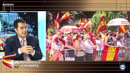 Jesús A. Rojo: Esta manifestación es un mensaje para el Gobierno, Sánchez piensa indultar a unas personas infames