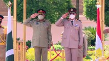 القائد العام للقوات المسلحة وزير الدفاع والإنتاج الحربى يلتقى رئيس هيئة الأركان المشتركة الباكستانية
