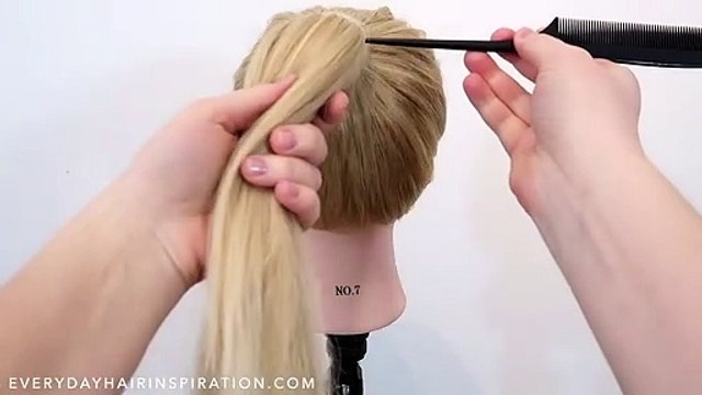 No Braiding Braids Ep. 3 - How To Basic Pull Through Braid For Beginners! The Most Simple Braid Ever