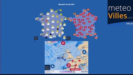 bulletin meteo du dimanche 13 juin 2021