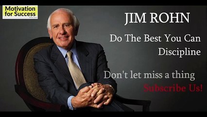 Do The Best You Can - Jim Rohn Personal Development - Motivation for Success