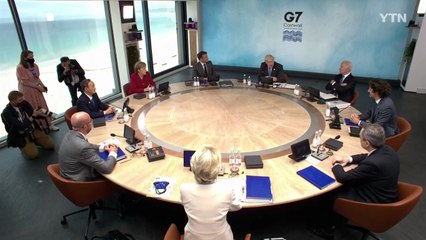 G7 "백신 10억 회분 기부...도쿄올림픽 안전한 개최 지지" / YTN