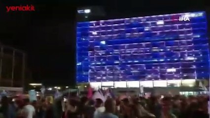 Netenyahu gitti binlerce İsrailli sokağa döküldü: Güle güle Bibi