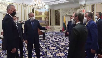 - Cumhurbaşkanı Erdoğan, Litvanya Cumhurbaşkanı Nauseda ile görüştü