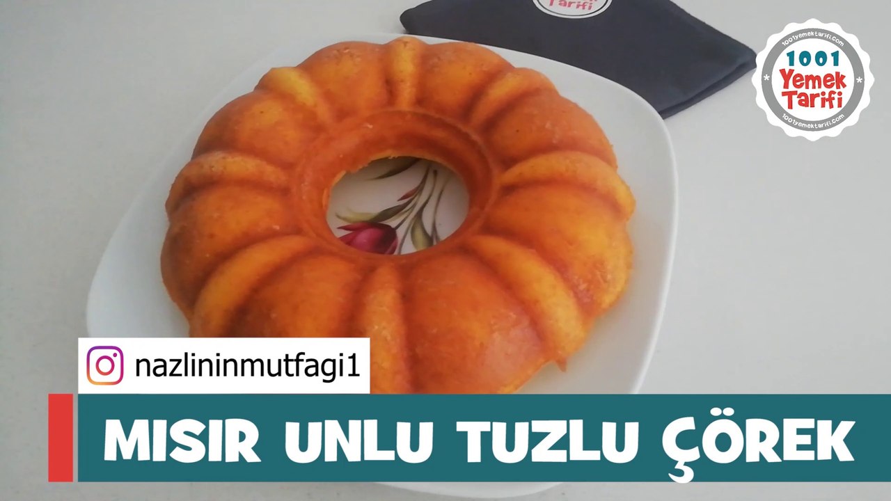 ✅GARANTİLİ: MISIR UNLU TUZLU ÇÖREK TARİFİ