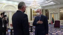 BRÜKSEL - Cumhurbaşkanı Erdoğan, Litvanya Cumhurbaşkanı Nauseda ile görüştü