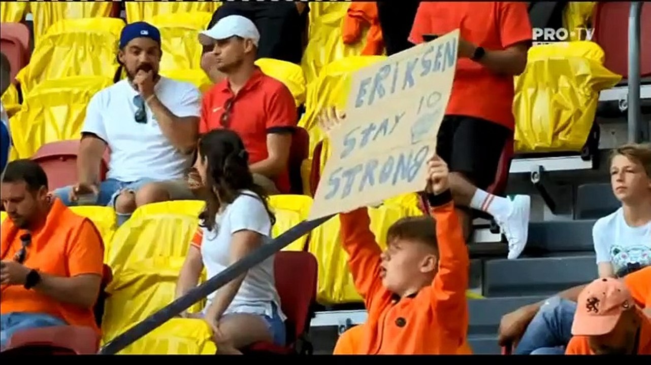 euro 2020 group c match 2 - ukraine vs netherlands first half