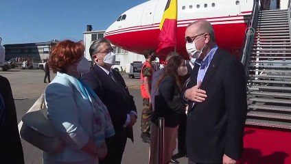BELÇİKA - Cumhurbaşkanı Erdoğan Brüksel'de (2)