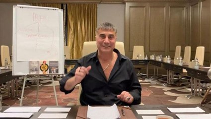 Sedat Peker'den "gözaltına alındı" iddialarına yanıt: Yetkililerle karşılıklı sohbette bulunduk