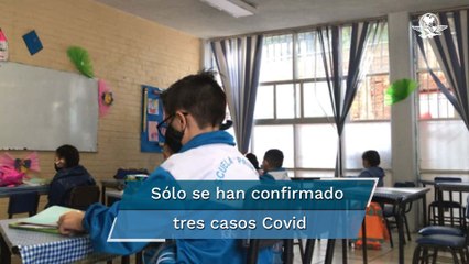Hay hasta10 casos sospechosos por cada alumno positivo con Covid tras regreso a clases: Salud CDMX