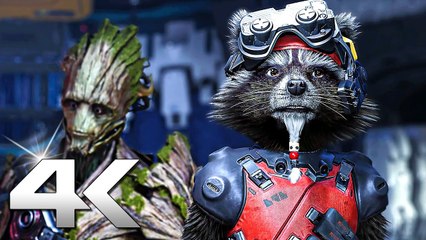 MARVEL'S GUARDIANS OF THE GALAXY Trailer 4K