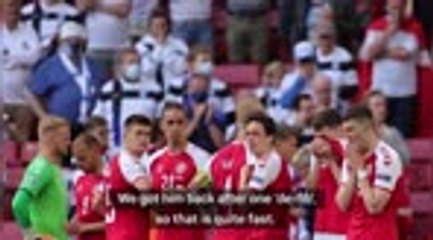Eriksen 'was gone', says Denmark team doctor