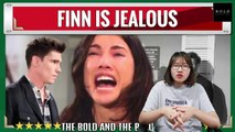 CBS The Bold and the Beautiful Spoilers Steffy cares for Liam, Finn is jealous
