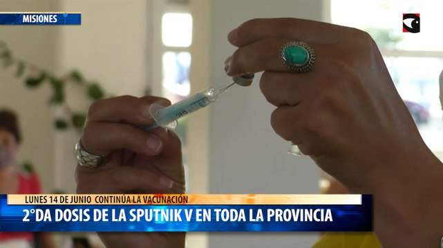 Segunda Dosis Sputnik en Misiones