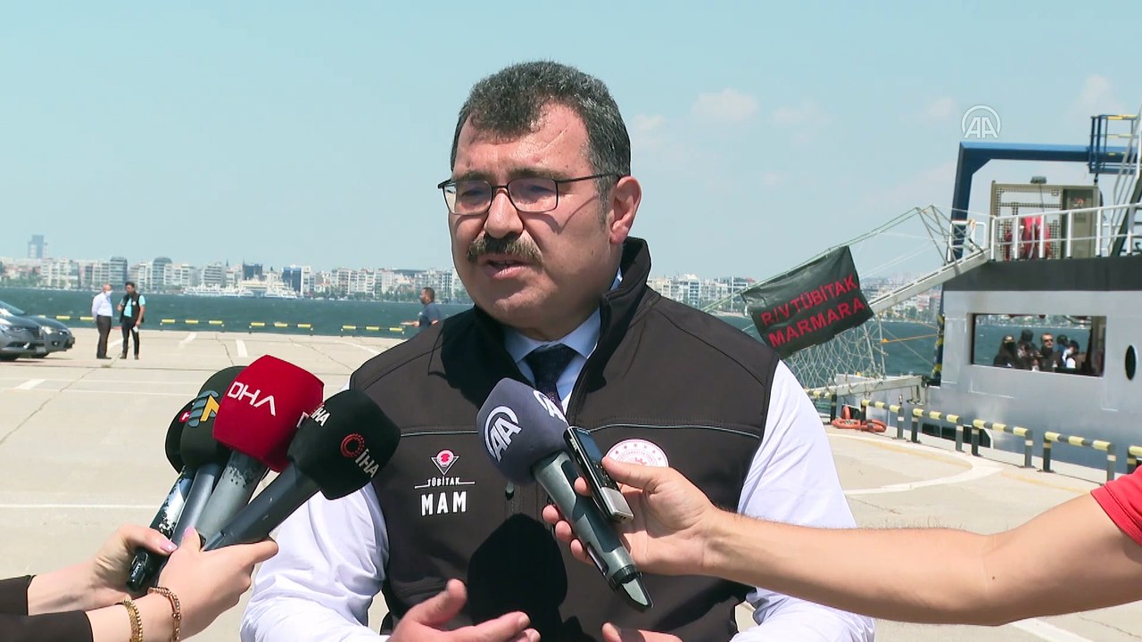 İZMİR - TÜBİTAK Başkanı Hasan Mandal, müsilajla ilgili çalışmalarda gelinen nokta hakkında bilgi verdi