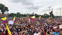 Multitudinario acto para inaugurar el Monumento a la Resistencia en Cali