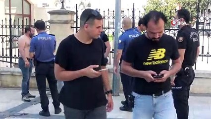 Tartıştığı adamı kulağından vuran transseksüel şahıs kendini eve kilitledi