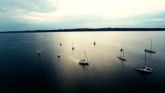 Bird's Eye View on Sailing Boats