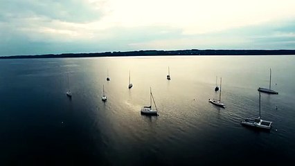 Bird's Eye View on Sailing Boats