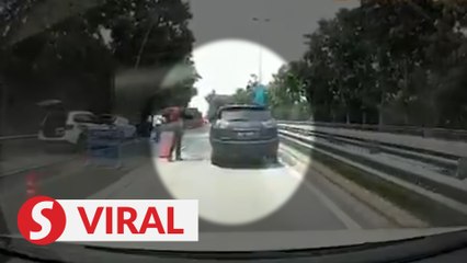 Fearing his brother more than the cops, driver runs from LDP roadblock