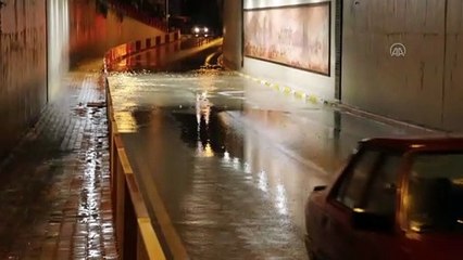 BOLU - Sağanak, dolu ve fırtına hayatı olumsuz etkiledi