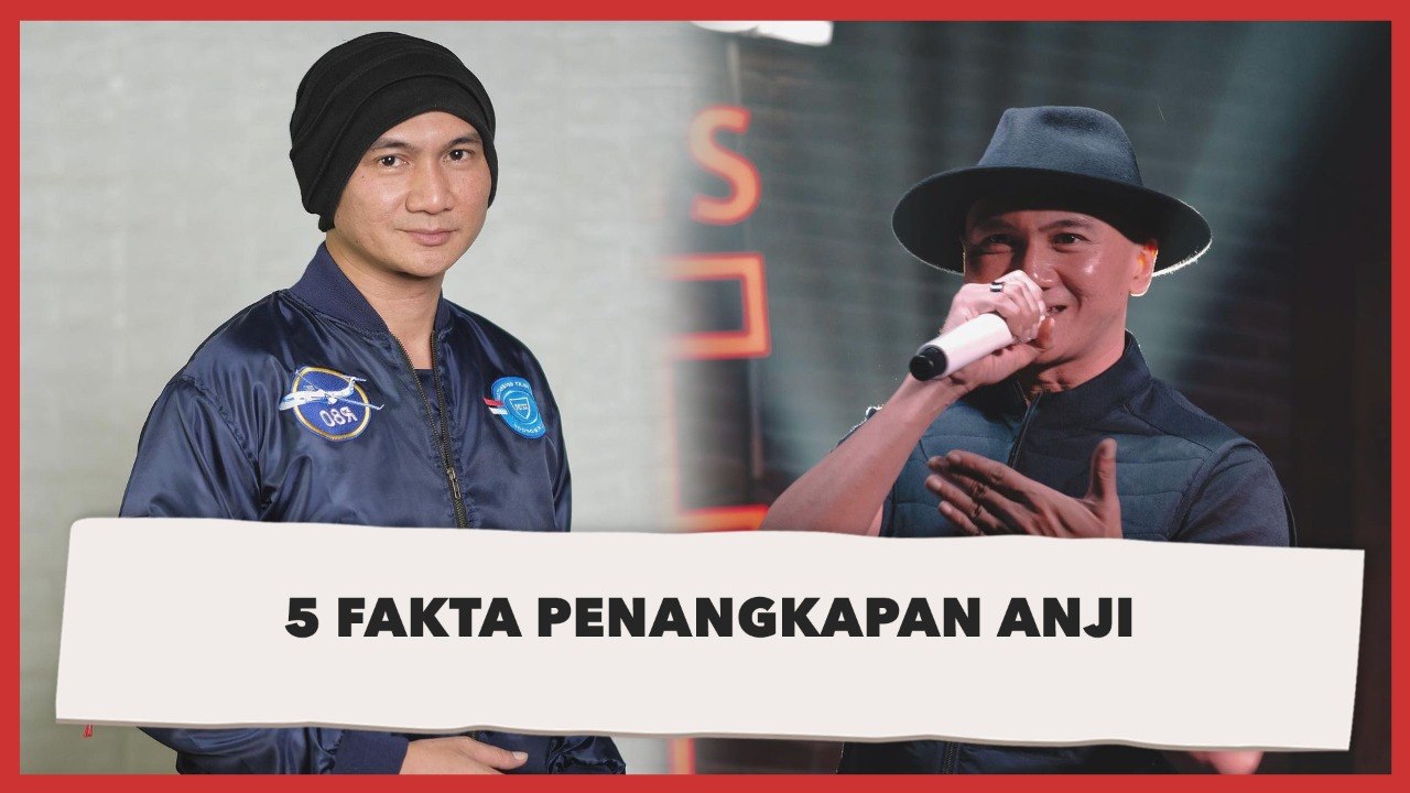 Terjerat Kasus Narkoba, Ini 5 Fakta Penangkapan Anji