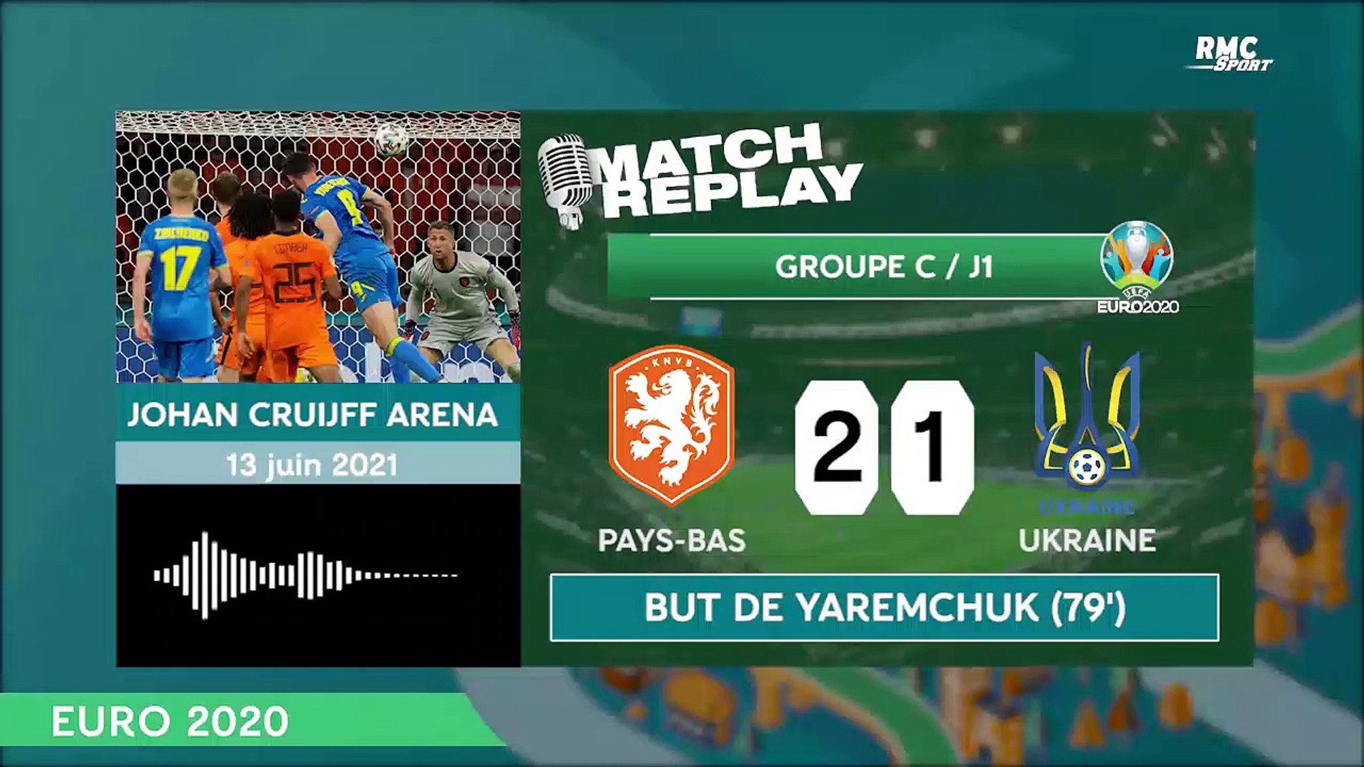 Euro 2020 - Wijnaldum, Yarmolenko… Le goal replay de Pays-Bas - Ukraine -  video Dailymotion