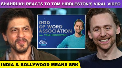 Shah Rukh Khan's Epic Reaction To Tom Hiddleston's Clip About SRK & India | Loki