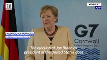 Merkel says Biden brought 'new momentum' to G7 talks